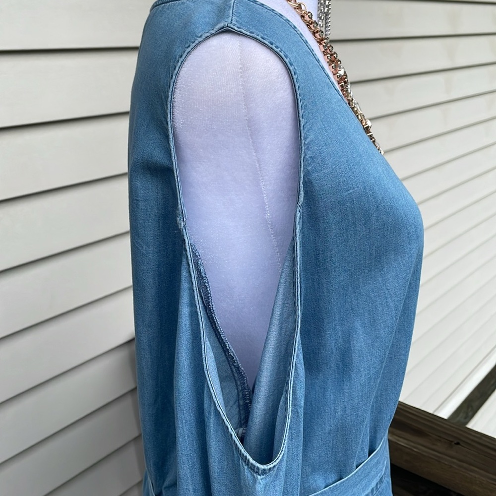Cute Denim Dress by Express - Picture 13 of 16
